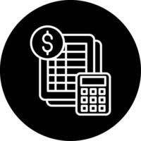 Seal Certificate Authentication Line Circle Inverted vector