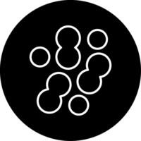 Enzyme Measurement Line Circle Inverted vector