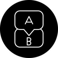 A B Enzyme Activity Line Circle Inverted vector