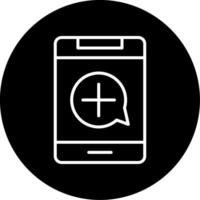 Emergency Call Urgent Request Line Circle Inverted vector