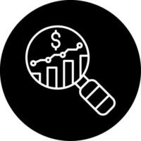 Decision Making Process Line Circle Inverted vector