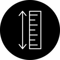 Measurement Tool Use Line Circle Inverted vector