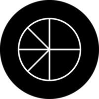 Pie Chart Data Visualization Line Circle Inverted vector