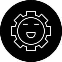Hyperactive ADHD Traits Line Circle Inverted vector
