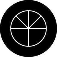 Pie Chart Financial Chart Line Circle Inverted vector