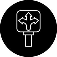 Signal Communication Marker Line Circle Inverted vector