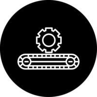 Engineer Technical Specialist Line Circle Inverted vector