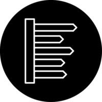 Bar Chart Business Line Circle Inverted vector