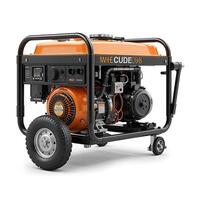 Portable Power Generator on Wheels for Emergency Backup and Outdoor Use photo