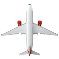 Airplane isolated on a clean transparent background showcasing its detailed structure and design, Airplane isolated on transparent background png