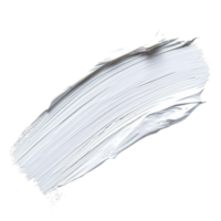 A smooth transparent acrylic paint brush stroke isolated on a clean, transparent background showcasing texture and simplicity, transparent acrylic paint brush stroke isolated on transparent background png