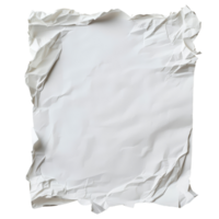 Crumpled transparent sheet of paper resting on a textured background, perfect for creative projects or notetaking, transparent sheet of paper background png