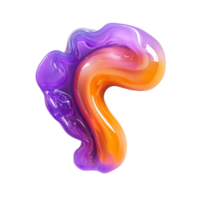 Jelly ear fungus isolated on a transparent background, showcasing its vibrant colors and unique texture, Jelly ear isolated on transparent background png