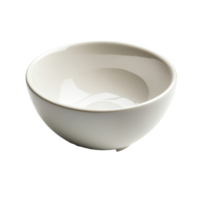 Simple transparent bowl isolated on a transparent background, perfect for showcasing food or decorative items in any context, empty bowl isolated on transparent background png
