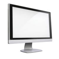 un' elegante lcd tenere sotto controllo isolato su un' trasparente sfondo per in mostra design e tecnologia caratteristiche, lcd tenere sotto controllo isolato su trasparente trasparente sfondo png