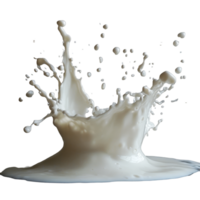 Captivating milk splashing on a smooth surface, creating dynamic patterns in a welllit indoor space, Milk splashing png