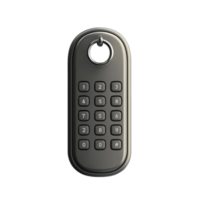 Electronic digital key with a numeric keypad for secure access in modern buildings, Electronic, digital key with a numeric keypad for entering the password. png