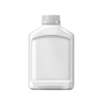 Plastic gallon container blank packaging design ideal for labeling and branding purposes in various industries, Plastic gallon container, blank packaging isolated on Transparent background png
