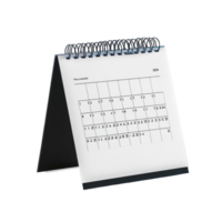 Table calendar for February displayed on a Transparent background with clear layout and organized dates, table calendar 2024 february isolated on White background png