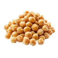 Heap of preserved chickpeas isolated on white background for culinary use or nutritional purposes, Heap preserved chickpeas isolated on white background png