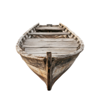 Old wooden boat dock isolated on a Transparent background showcasing rustic charm and historical craftsmanship, Old Wooden Boat Dock isolated on background png