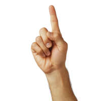 Hand pressing an imaginary button with two fingers in a minimalist setting, Hand Showing Two Fingers , Pointing , Pressing an Imaginary Button png