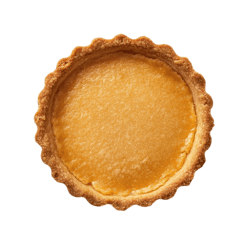 vuoto tortino su bianca sfondo in mostra suo il giro forma e strutturato bordi, vuoto tortino isolato su bianca sfondo superiore Visualizza, bianca sfondo png