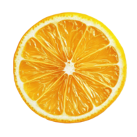 Vibrant lemon slice isolated on Transparent background showcasing fresh citrus texture and color, lemon slice isolated on background png