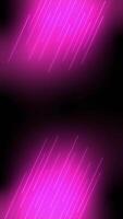 Neon pink vertical lines background animation glowing with bright pink light. Seamless loop. Suitable for presentation, business, advertising, etc. video