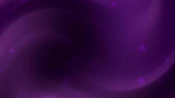 Dark purple abstract background with smooth glowing waves and bokeh light effects Ideal for luxury branding digital artwork and festive event designs like New Year and Christmas video