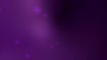 Dark purple gradient background with soft glowing light effects and smooth bokeh Perfect for luxury design festive events and elegant digital artwork video