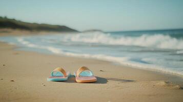Sandy Vibrance with Flip Flops photo