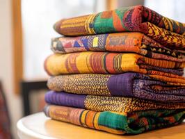 Kente Patterns in Home Interiors photo