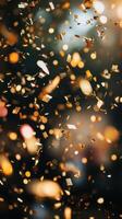Radiant Confetti in a Jubilant Cascade photo