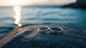 Ocean Framed Union Bands photo