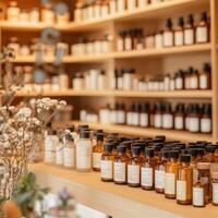 Serene Atmosphere in a Pharmacy photo