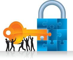 Unlocking Key Solution Concept vector