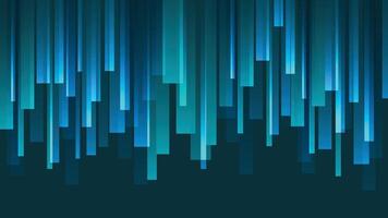 Futuristic technology background featuring glowing blue vertical bars with a clean geometric style vector
