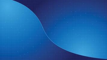 Modern blue abstract background featuring a grid pattern with smooth curved lines perfect for digital designs tech presentations and user interface layouts vector