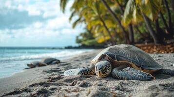 Calm Haven for Turtle Nesting photo