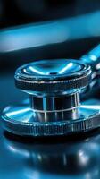 Intricate Stethoscope Head View photo
