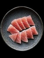Graceful Presentation of Tuna Sashimi photo