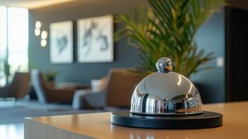 Stylish Reception Featuring Chrome Ringer photo