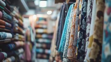 Lively Artisan Fabric Market photo