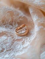 Harmonized Circles Accompanied by Lace photo