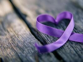 Deep Representation of Hope in Purple photo