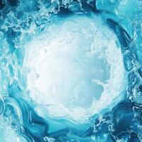 Energetic Fluid Paint Motion Inspired Marble Texture photo