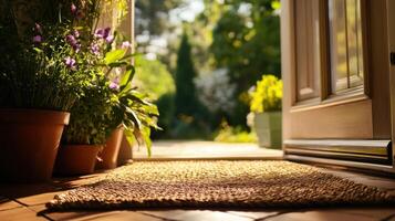 Doorstep Greeting Mat photo