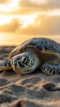 Tranquility of a Turtle in Repose photo