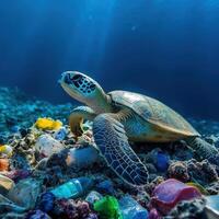 Shelled One on Polluted Sand photo